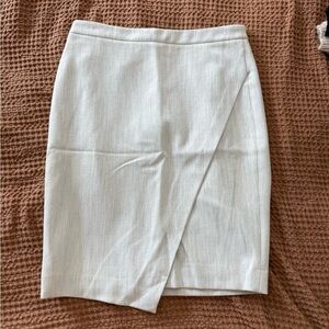 Banana Republic Cream Pencil Skirt